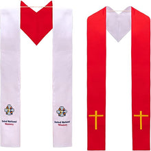 UN Ministry Clergy Stole Reversible with Embroidered Logo