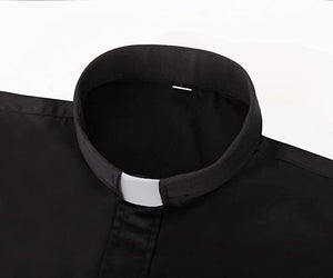 Clergy Shirt - Short Sleeve with Tab-Collar